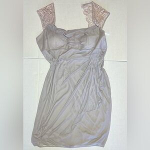 Fiesta Gray Cocktail Dress 3XL Made in USA